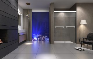 衛(wèi)生間里有窗戶的該如何安裝淋浴房？